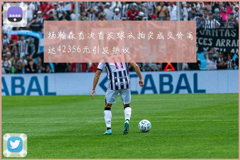 杨瀚森首次首发球衣拍卖成交价高达42356元引发热议